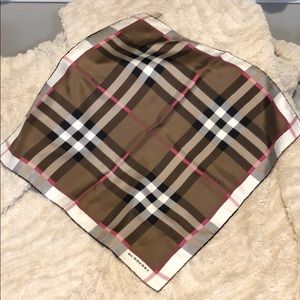 Burberry Silk Square Scarf